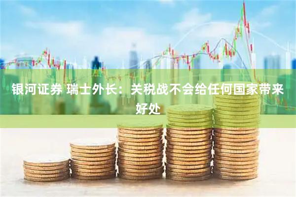 银河证券 瑞士外长：关税战不会给任何国家带来好处